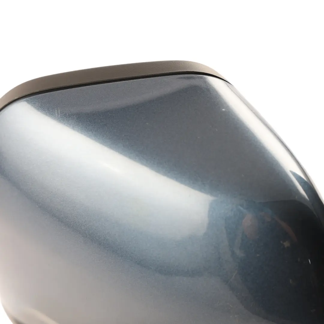 Mk2 Side View Wing Mirror Right O/S Blue-FCC PZ31-17E714-AJ to Ford Transit Custom with Part number 2695496 Ford Transit Custom Mk2 Side View Wing Mirror Right O/S Blue-FCC PZ31-17E714-AJ - SKU RHD-2695496-BLU - Part number 2695496