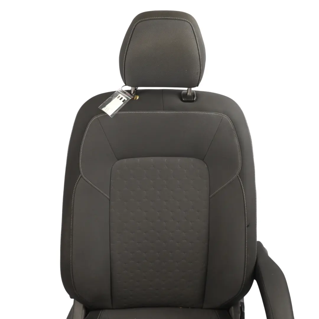 Ford Transit Custom Mk2 Front Seat Right O/S Cloth Fabric Black Onyx - SKU RHD-2696005-1 - Part number 2696005