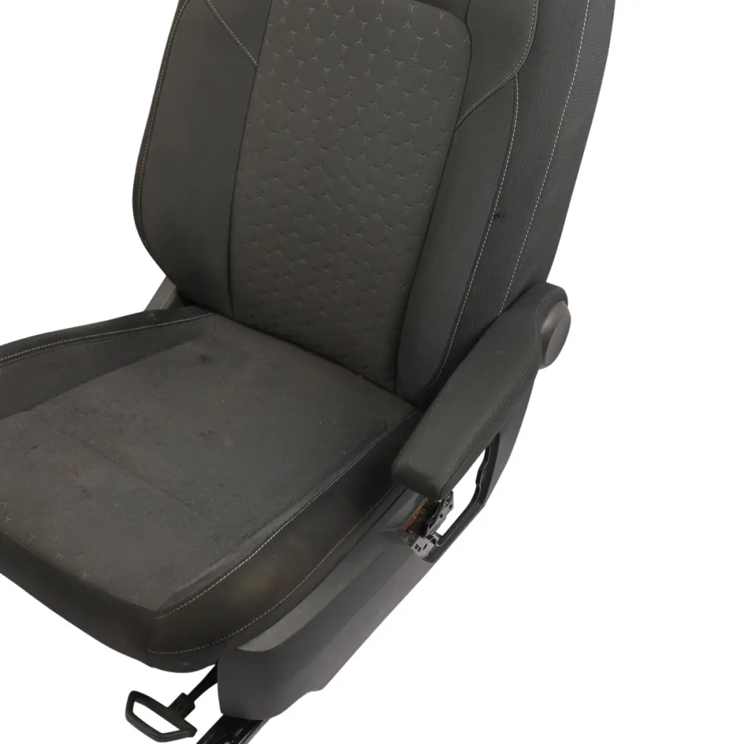Ford Transit Custom Mk2 Front Seat Right O/S Cloth Fabric Black Onyx - SKU RHD-2696005-1 - Part number 2696005