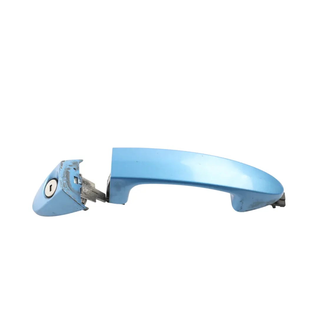 Ford Fiesta Mk7 Front Door Outer Grab Handle Right O/S Vision Blue - 689 - SKU RHD-2877012-VBL - Part number 2877012
