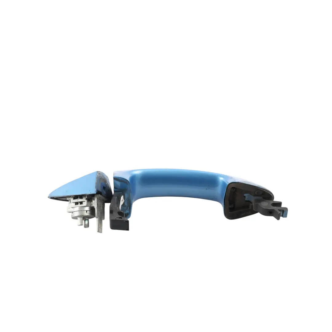 Front Door Outer Grab Handle Right O/S Vision Blue - 689 to Ford Fiesta Mk7 with Part number 2877012 Ford Fiesta Mk7 Front Door Outer Grab Handle Right O/S Vision Blue - 689 - SKU RHD-2877012-VBL - Part number 2877012