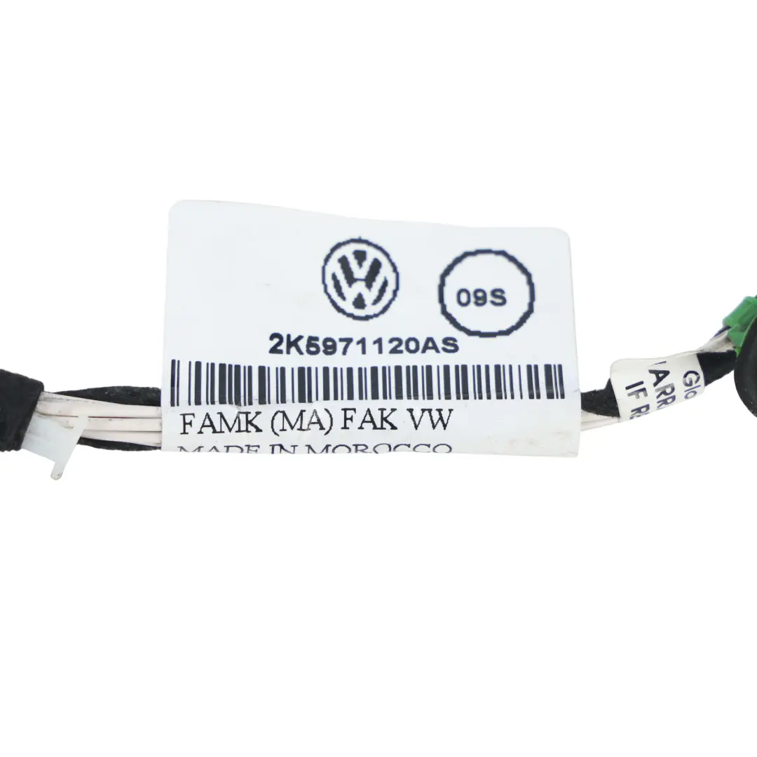 2K Front Right O/S Door Wiring Loom Harness to Volkswagen Caddy Maxi with Part number 2K5971120AS Volkswagen Caddy Maxi 2K Front Right O/S Door Wiring Loom Harness - SKU RHD-2K5971120AS - Part number 2K5971120AS