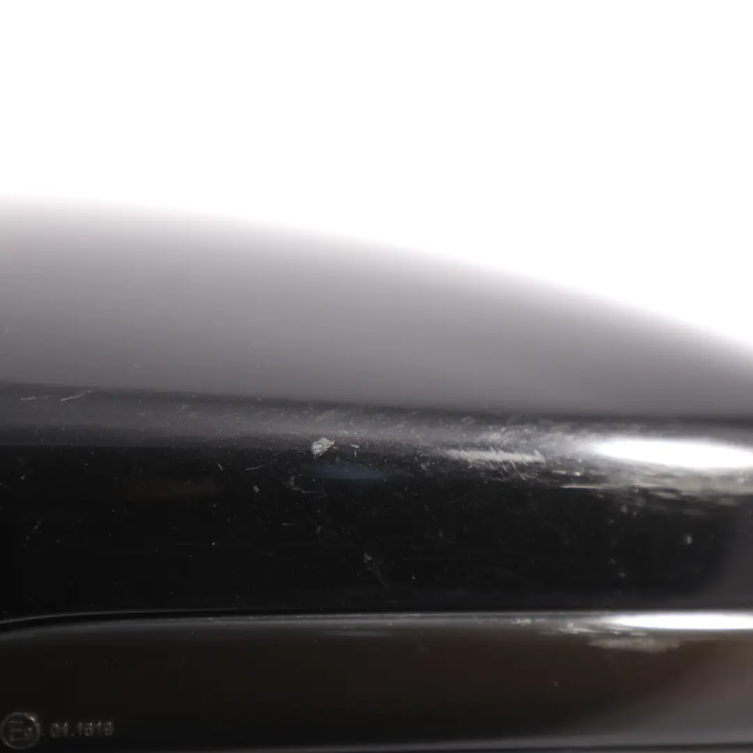 VW Passat CC Door Wing Mirror Heated Power Fold Left N/S Deep Black Pearl - C9X - SKU RHD-3C8857507BC-DBL - Part number 3C8857507BC
