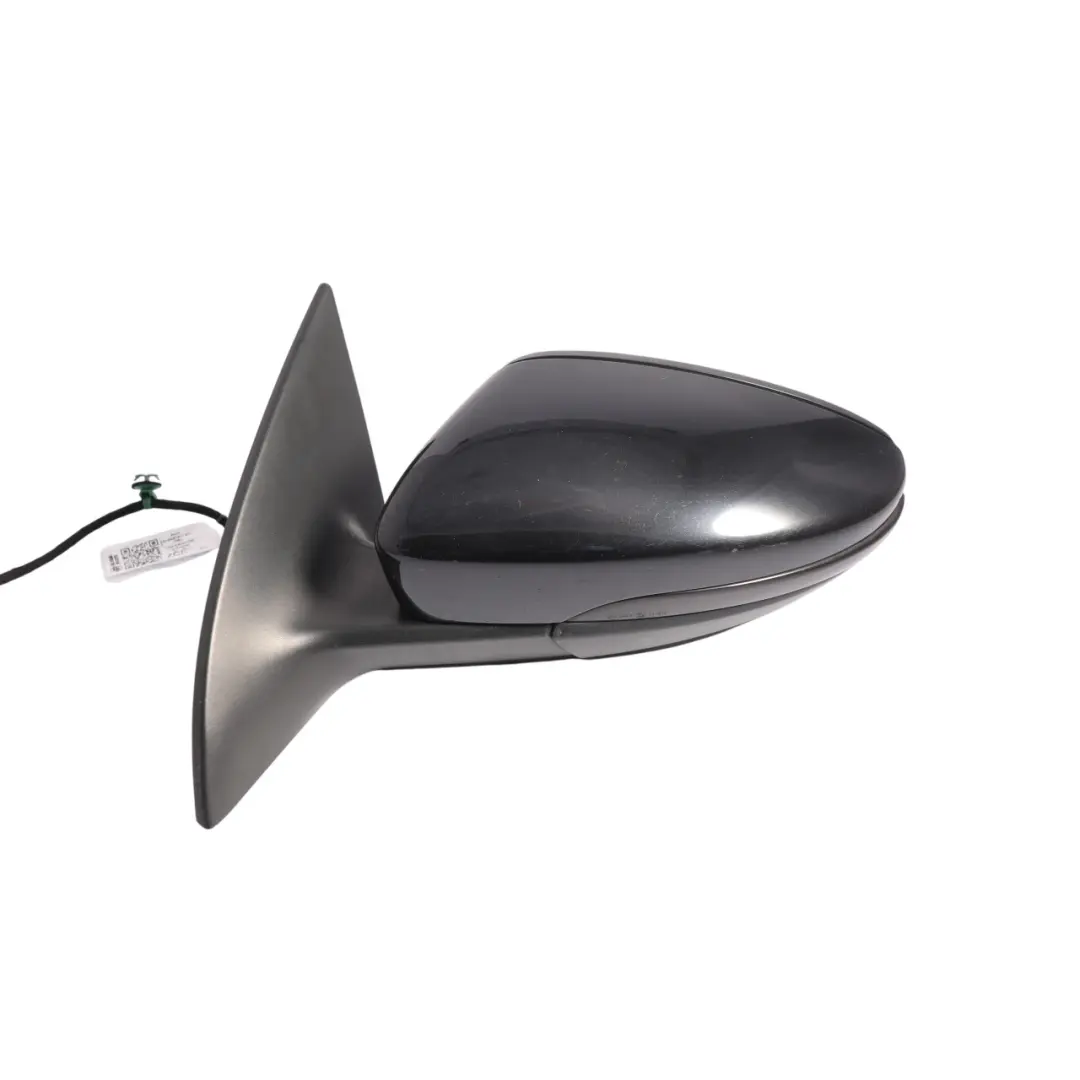 Door Wing Mirror Heated Power Fold Left N/S Deep Black Pearl - C9X to VW Passat CC with Part number 3C8857507BC VW Passat CC Door Wing Mirror Heated Power Fold Left N/S Deep Black Pearl - C9X - SKU RHD-3C8857507BC-DBL - Part number 3C8857507BC