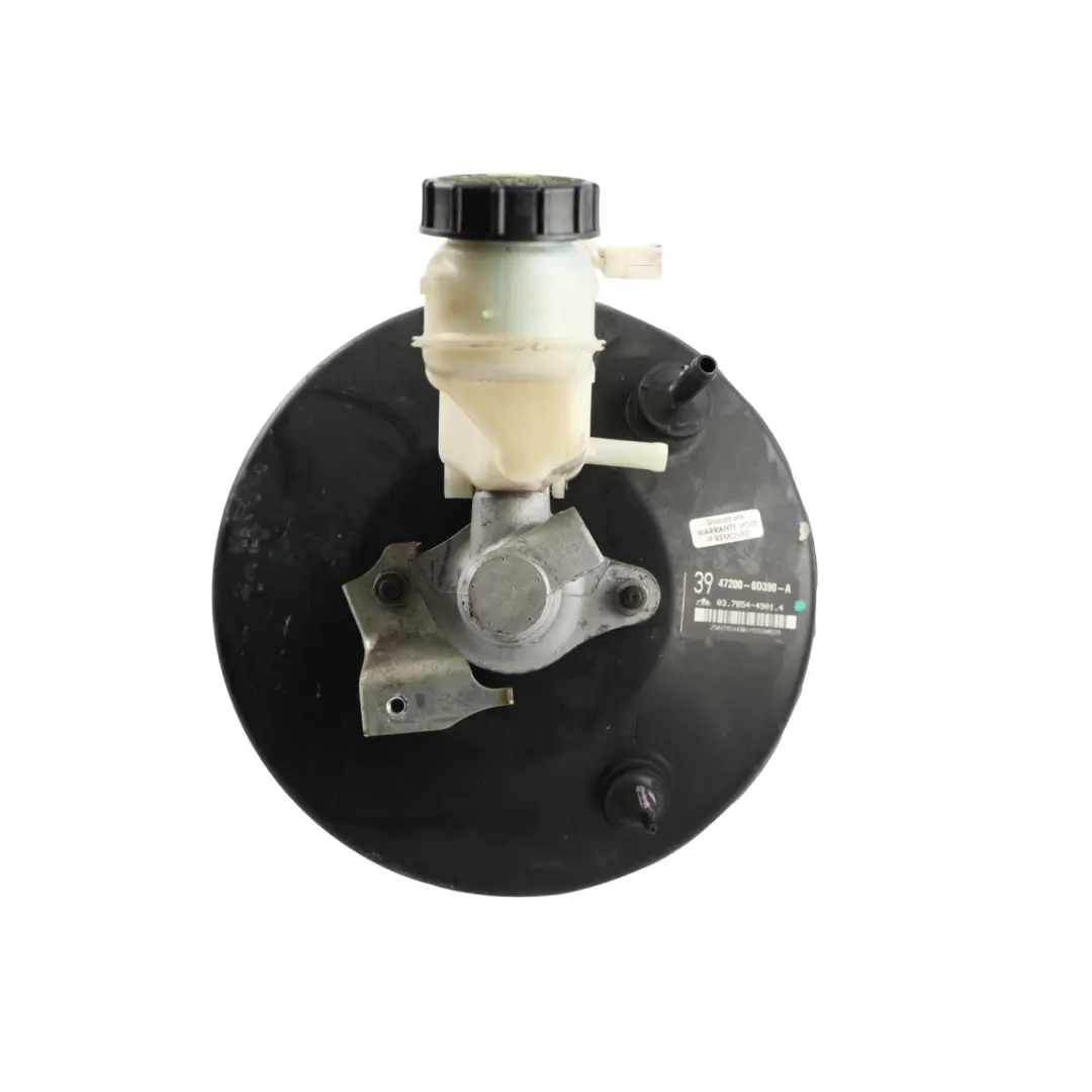 Toyota Yaris P9 Brake Servo Master Cylinder Unit Asssembly 47200-0D390-A - SKU RHD-472000D390A - Part number 472000D390A