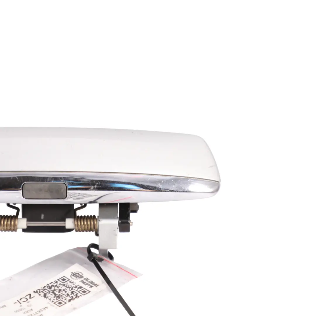 Audi A8 D3 Door Grab Handle Cover Front Right O/S Ice Silver Metallic - X7W - SKU RHD-4E2837206G-ICS - Part number 4E2837206G