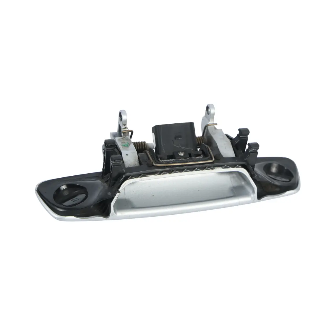 Audi S8 D3 Exterior Door Handle Grab Cover Front Right O/S Mythical Black - Y9T - SKU RHD-4E2837206G-MYB - Part number 4E2837206G