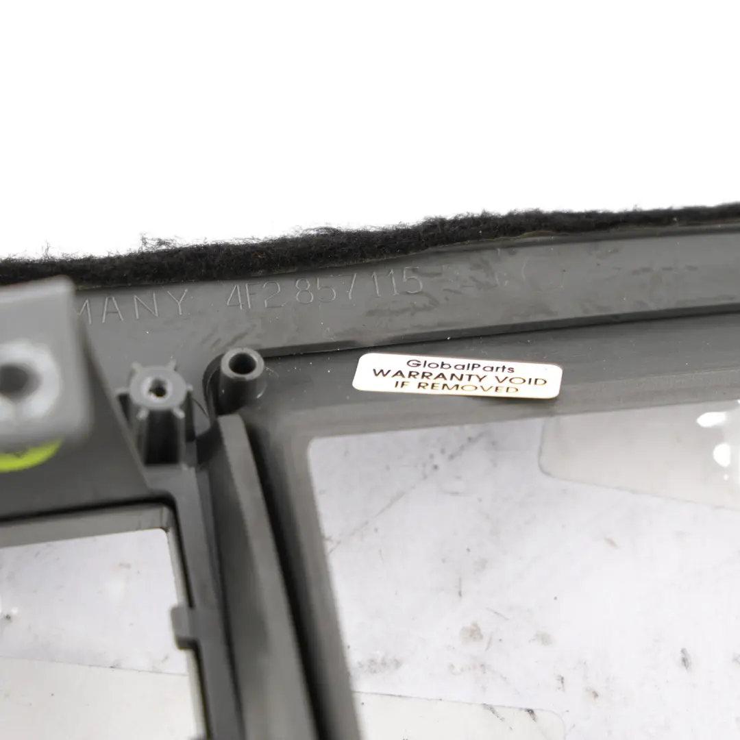 Audi A6 C6 Dashboard Instrument Cluster Surround Trim Panel Silver - SKU RHD-4F2857115E - Part number 4F2857115E