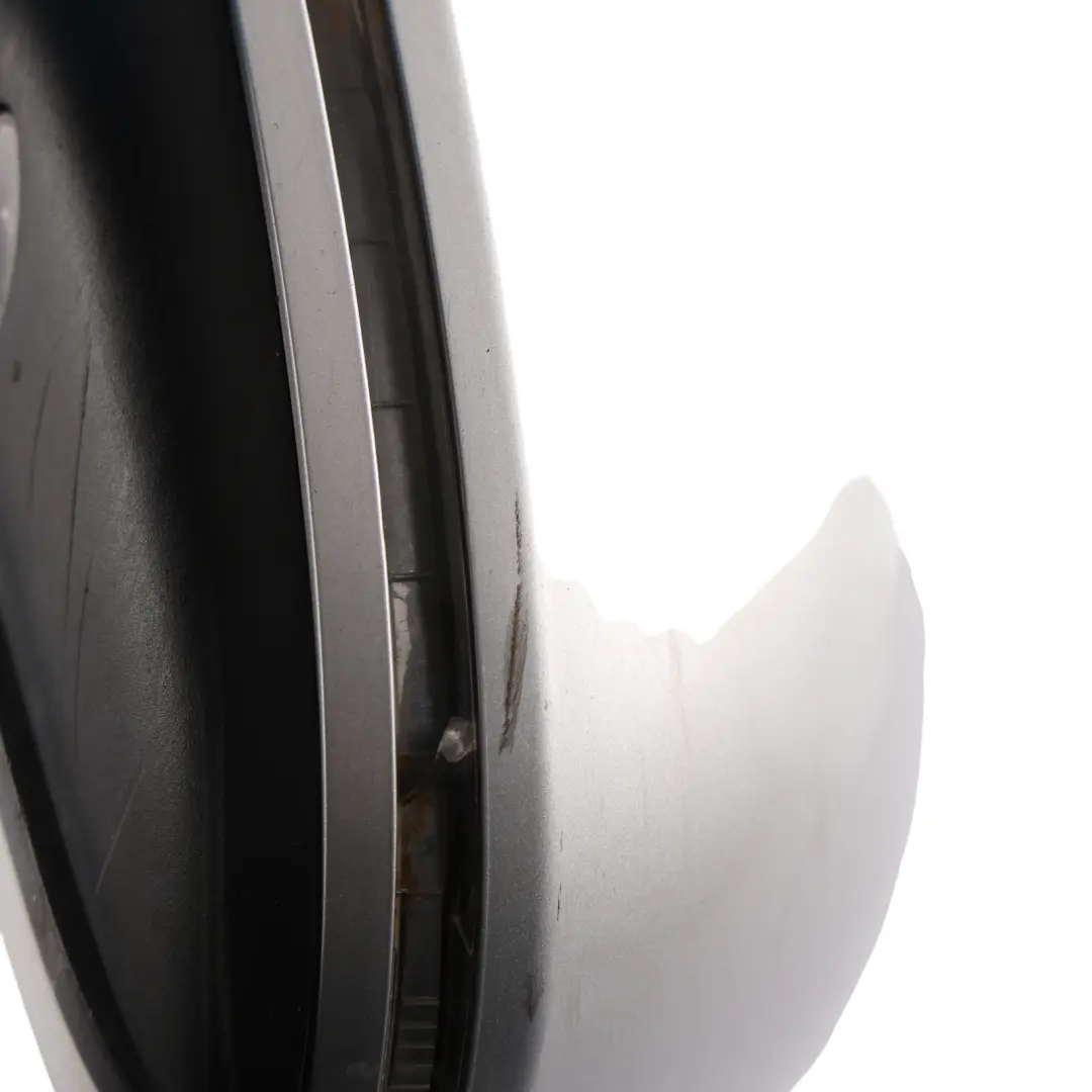 Audi A6 C6 Side View Wing Mirror Door Left N/S Ice Silver Metallic - X7W - SKU RHD-4F2857409AK-ICS1 - Part number 4F2857409AK