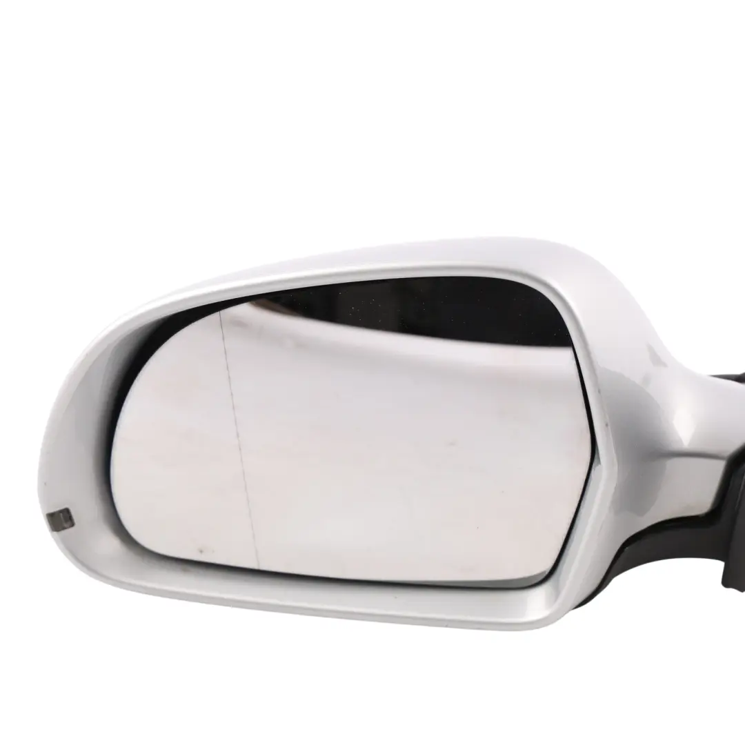 Side View Wing Mirror Door Left N/S Ice Silver Metallic - X7W to Audi A6 C6 with Part number 4F2857409AK Audi A6 C6 Side View Wing Mirror Door Left N/S Ice Silver Metallic - X7W - SKU RHD-4F2857409AK-ICS1 - Part number 4F2857409AK