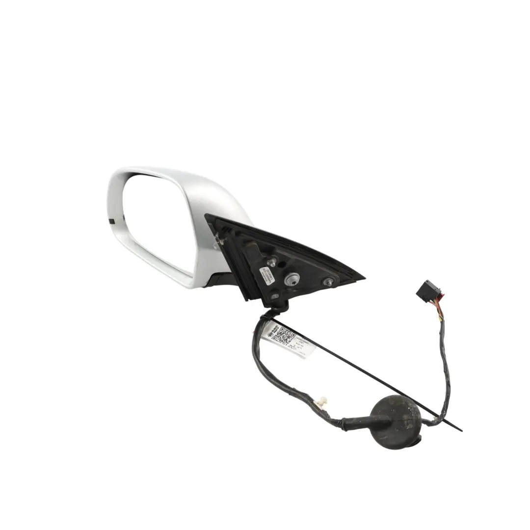 Audi A6 C6 Side View Wing Mirror Door Left N/S Ice Silver Metallic - X7W - SKU RHD-4F2857409AK-ICS1 - Part number 4F2857409AK