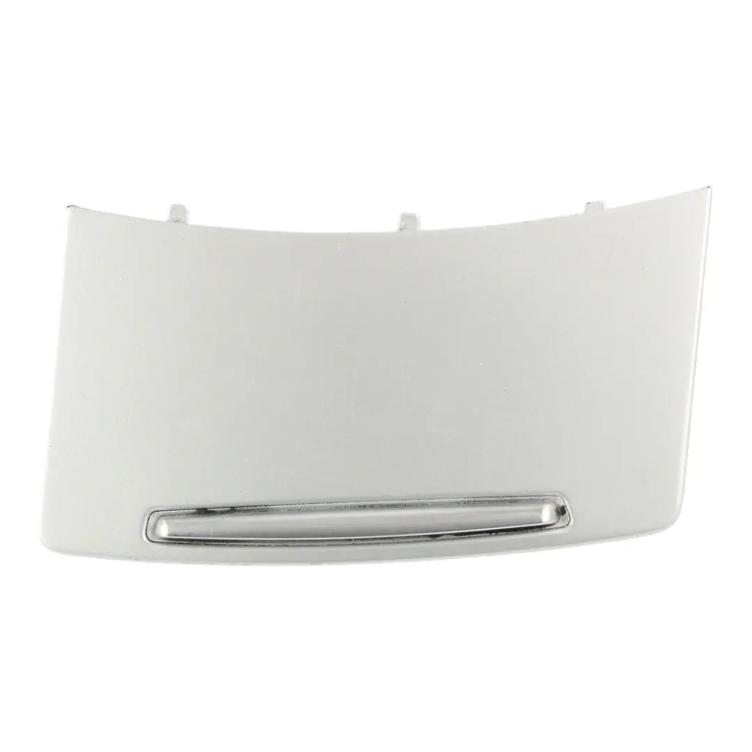 Audi A6 C6 Console Ashtray Brushed Silver Aluminium Cover Trim Panel - SKU RHD-4F2857967AA - Part number 4F2857967AA