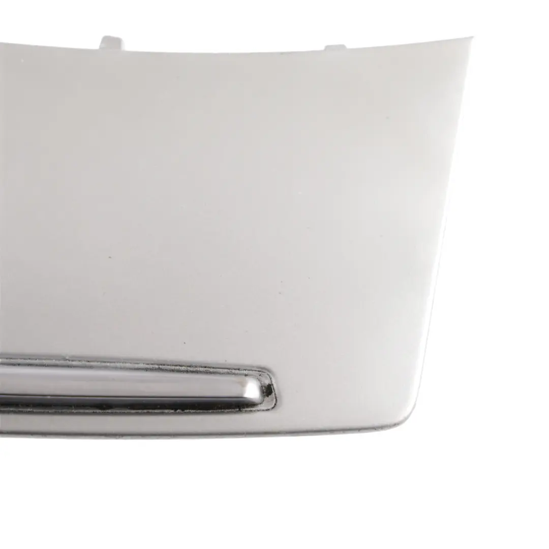 Audi A6 C6 Console Ashtray Brushed Silver Aluminium Cover Trim Panel - SKU RHD-4F2857967AA - Part number 4F2857967AA