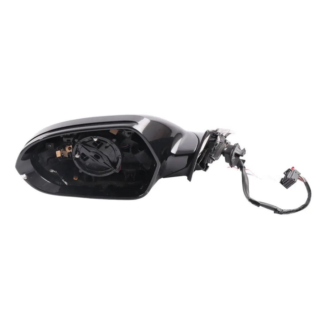 Door Wing Mirror Electric Left N/S Satin Black to Audi A6 C7 with Part number 4G2857409AE Audi A6 C7 Door Wing Mirror Electric Left N/S Satin Black - SKU RHD-4G2857409AE-BLK1 - Part number 4G2857409AE