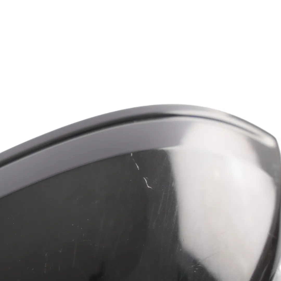 Audi A6 C7 Door Wing Mirror Electric Left N/S Satin Black - SKU RHD-4G2857409AE-BLK1 - Part number 4G2857409AE
