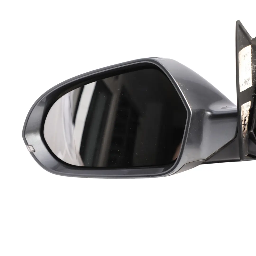 Audi A6 C7 Door Wing Mirror Electric Front Left N/S Daytona Grey Pearl - Z7S - SKU RHD-4G2857409N-DGR - Part number 4G2857409N
