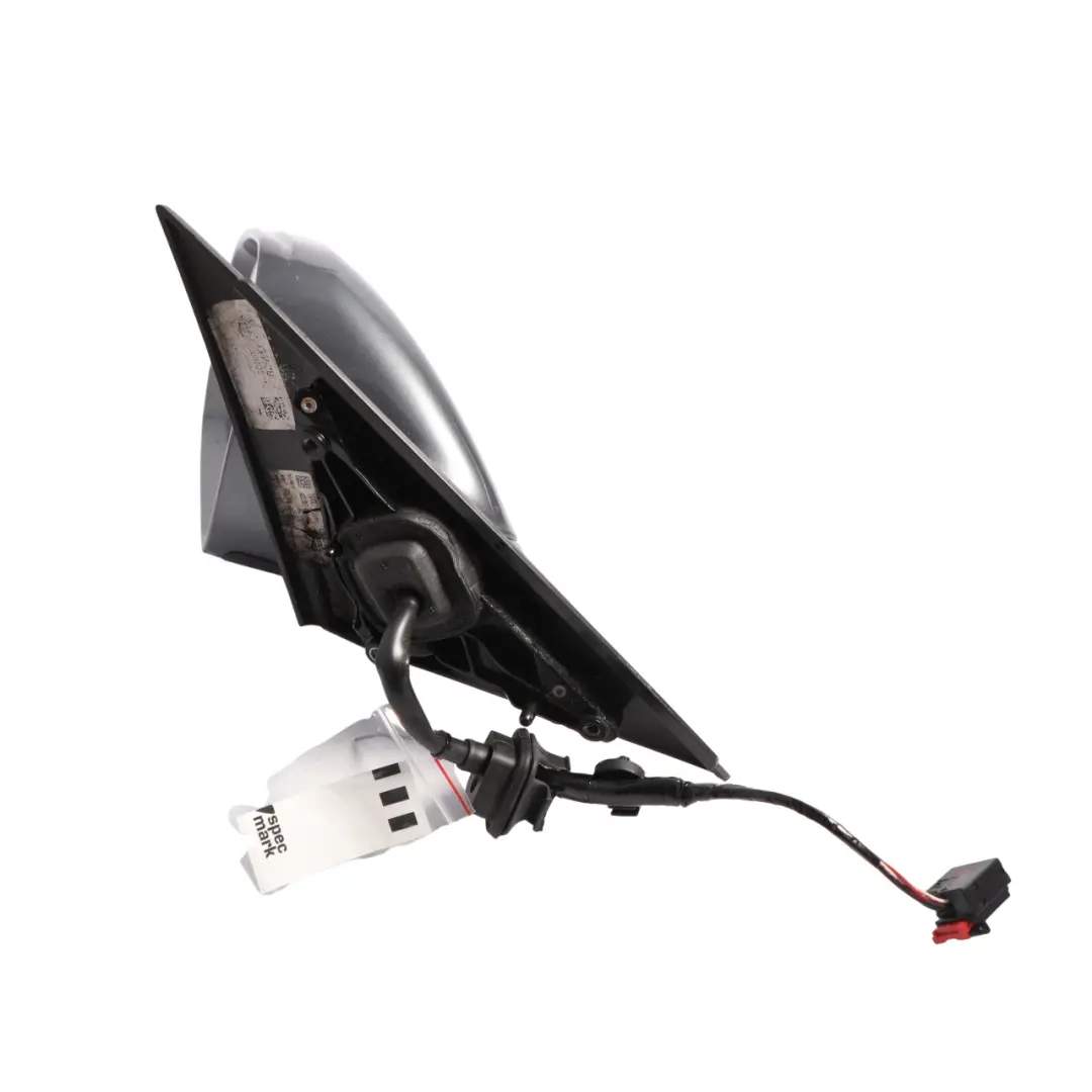 Audi A6 C7 Door Wing Mirror Electric Front Left N/S Daytona Grey Pearl - Z7S - SKU RHD-4G2857409N-DGR - Part number 4G2857409N