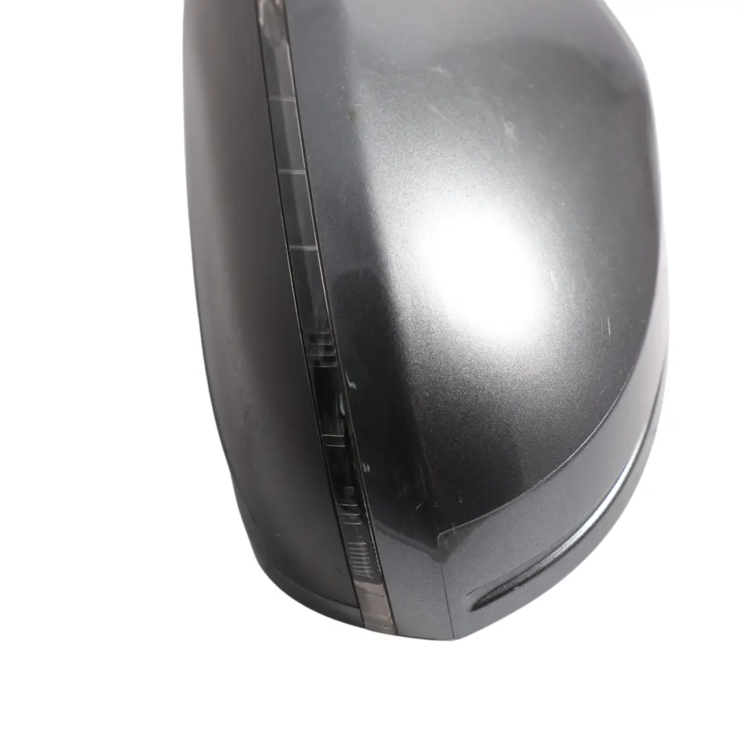 Audi A6 C7 Door Wing Mirror Electric Front Left N/S Daytona Grey Pearl - Z7S - SKU RHD-4G2857409N-DGR - Part number 4G2857409N