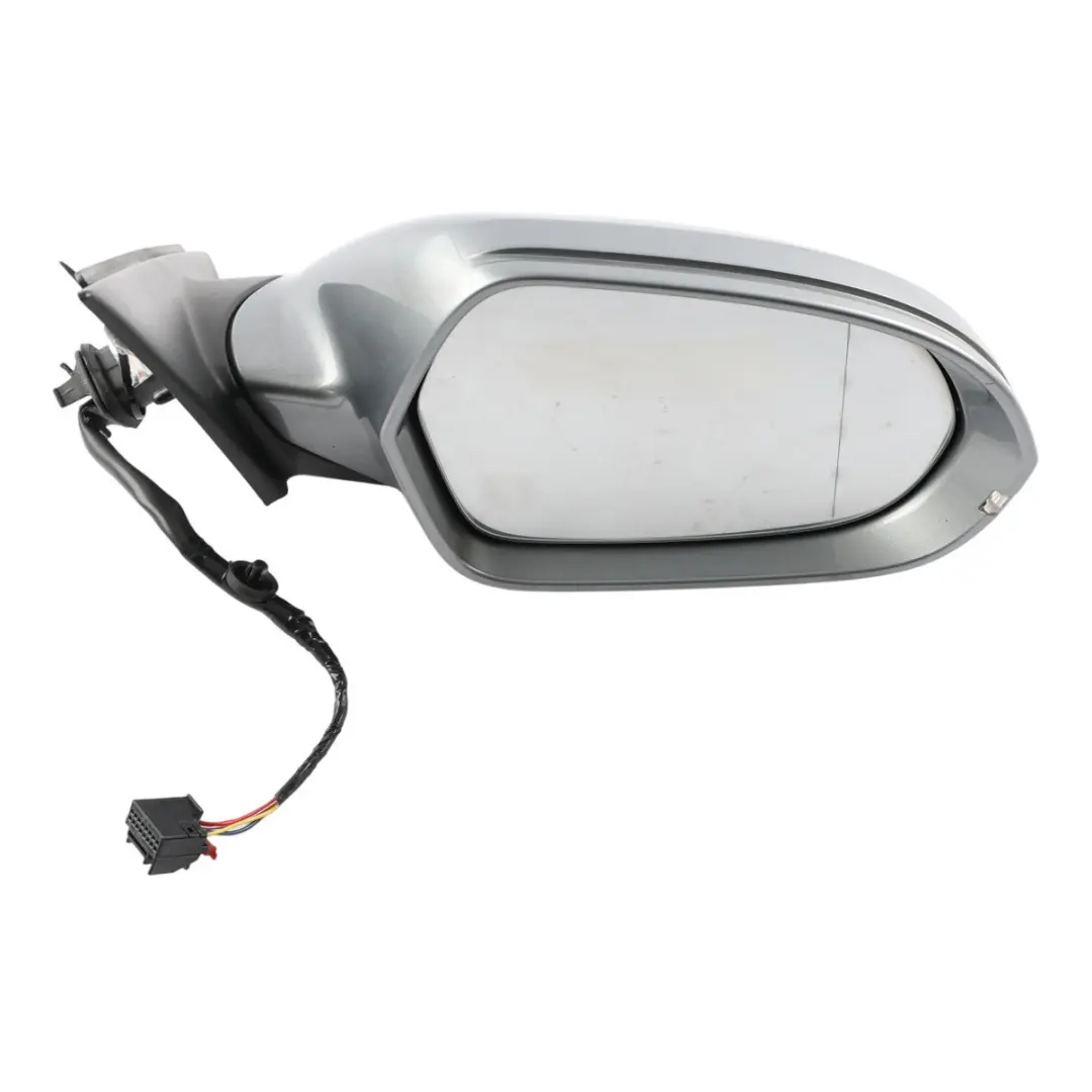 Audi A6 C7 Door Wing Mirror Electric Right O/S Quartz Grey Metallic - Y7G - SKU RHD-4G2857410N-QGR - Part number 4G2857410N