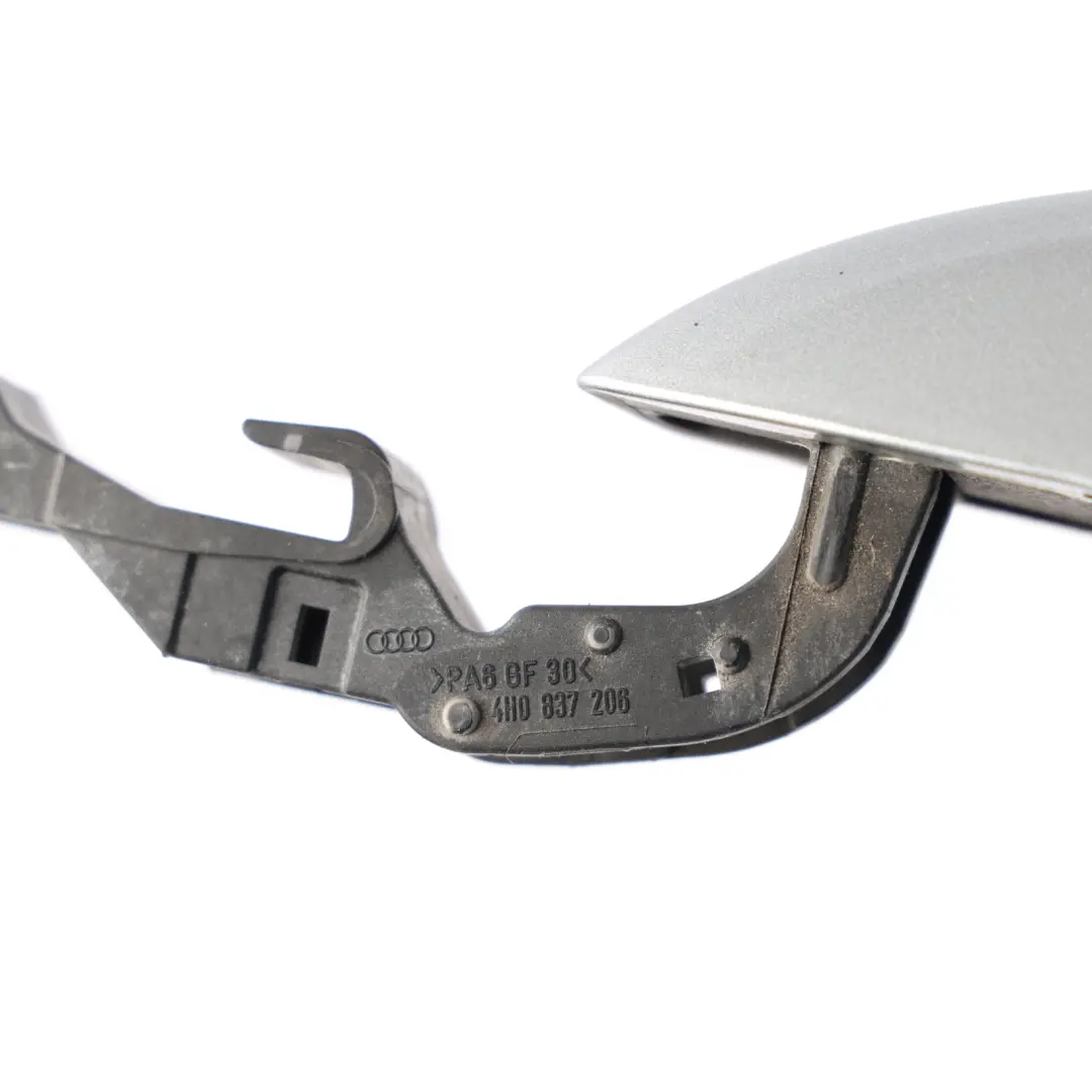 Front Rear Door Grab Handle Right O/S Quartz Grey - Y7G to Audi A6 C7 with Part number 4H0837206 Audi A6 C7 Front Rear Door Grab Handle Right O/S Quartz Grey - Y7G - SKU 4H0837206-QGR - Part number 4H0837206