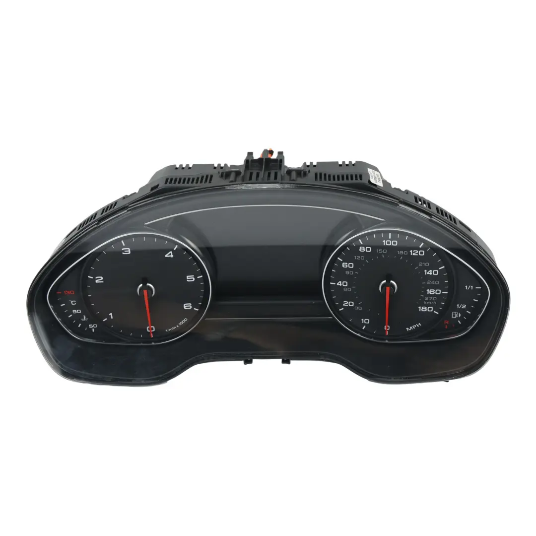 Instrument Speed Cluster Clock Diesel Automatic MPH to Audi A8 D4 with Part number 4H0920910F Audi A8 D4 Instrument Speed Cluster Clock Diesel Automatic MPH - SKU RHD-4H0920910F - Part number 4H0920910F