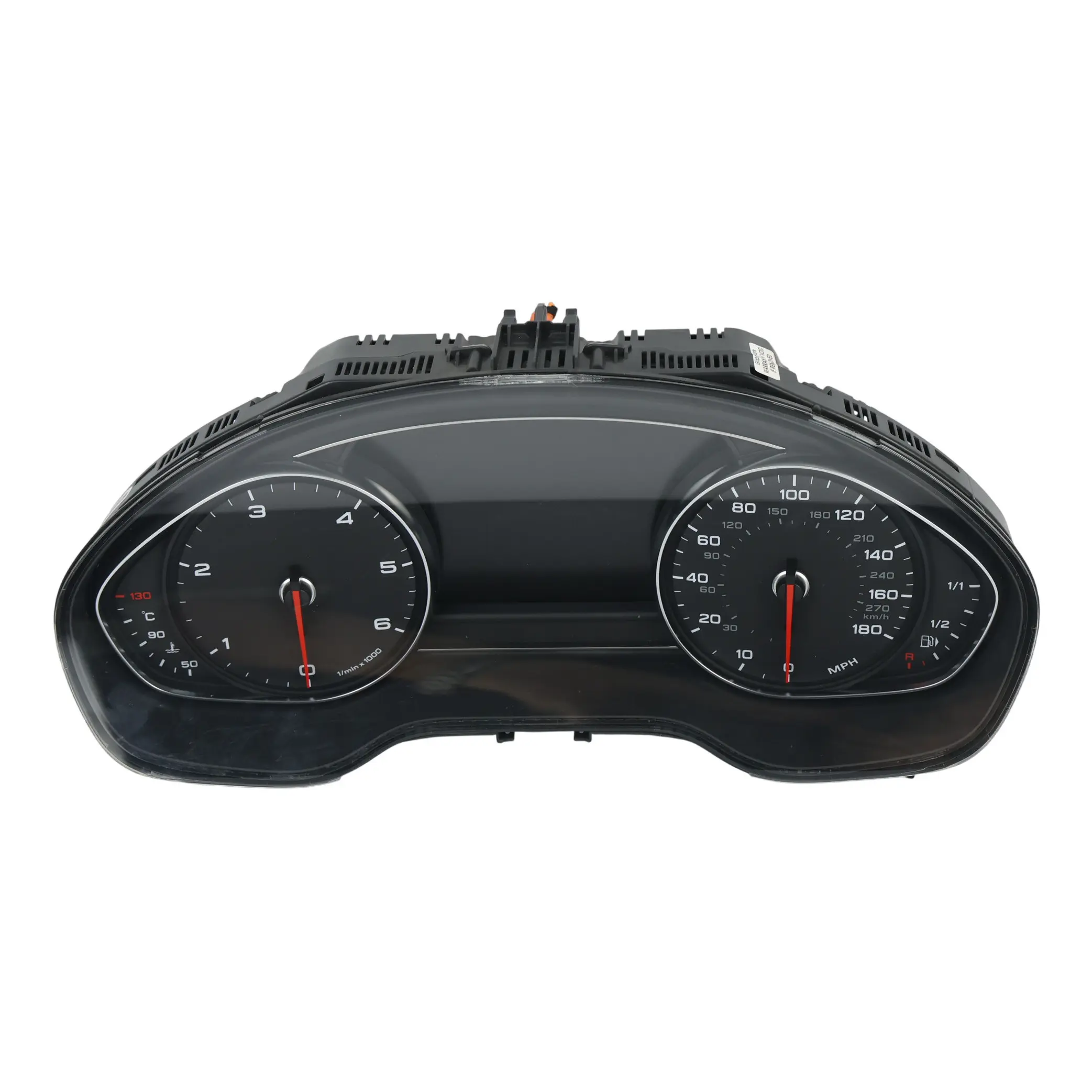 Audi A8 D4 Instrument Speed Cluster Clock Diesel Automatic MPH 4H0920910F