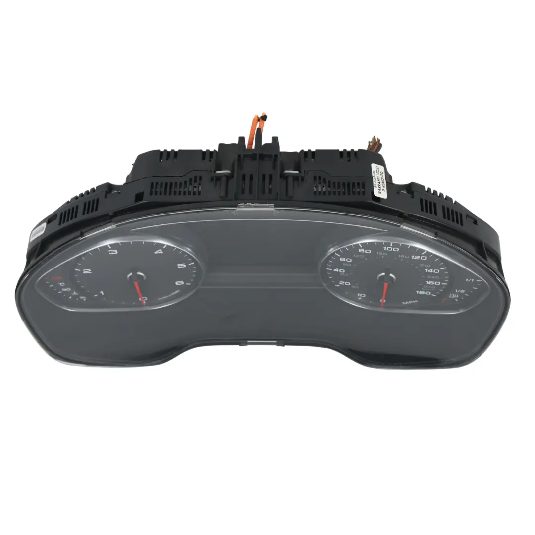 Instrument Speed Cluster Clock Diesel Automatic MPH to Audi A8 D4 with Part number 4H0920910F Audi A8 D4 Instrument Speed Cluster Clock Diesel Automatic MPH - SKU RHD-4H0920910F - Part number 4H0920910F