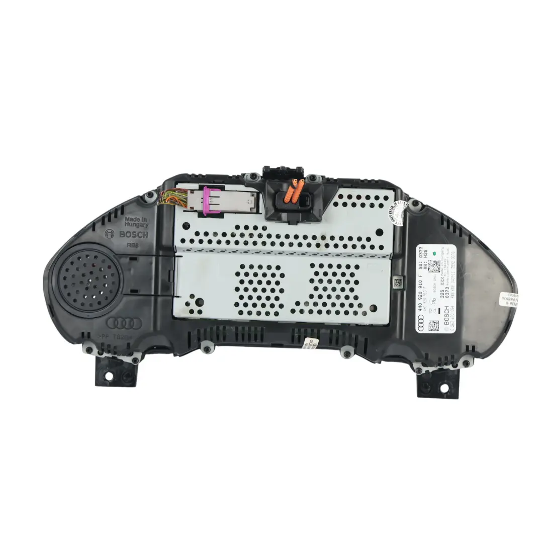 Instrument Speed Cluster Clock Diesel Automatic MPH to Audi A8 D4 with Part number 4H0920910F Audi A8 D4 Instrument Speed Cluster Clock Diesel Automatic MPH - SKU RHD-4H0920910F - Part number 4H0920910F