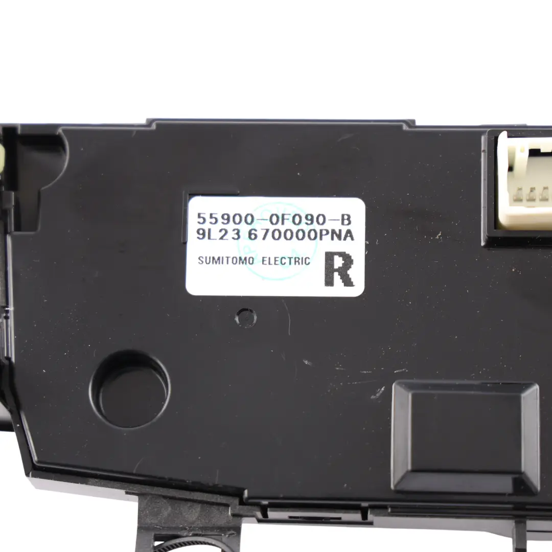 Mk2 Heater Switch Control Panel A/C Controller 55900-0F090 to Toyota Verso R2 with Part number 559000F090 Toyota Verso R2 Mk2 Heater Switch Control Panel A/C Controller 55900-0F090 - SKU RHD-559000F090 - Part number 559000F090