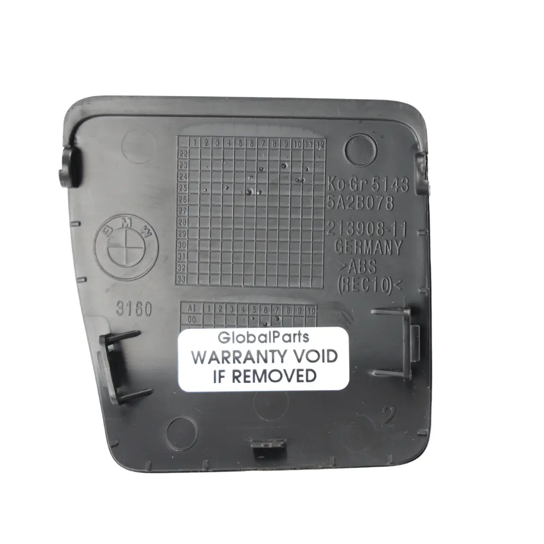 F74 Gran Coupé Footwell Bottom Lower Trim Cover Panel Right O/S 5A476B6 to BMW with Part number 5A2B078 BMW F74 Gran Coupé Footwell Bottom Lower Trim Cover Panel Right O/S 5A476B6 - SKU RHD-5A2B078 - Part number 5A2B078