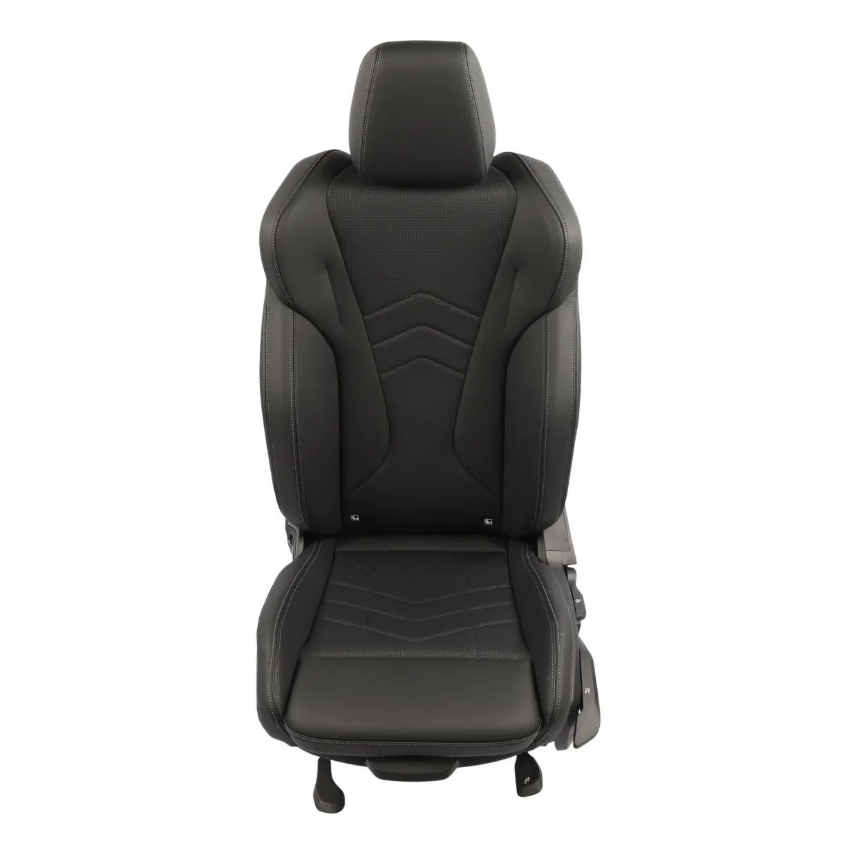 BMW F74 Sport Seat Heated Front Left N/S Black Imitation Leather Perforated