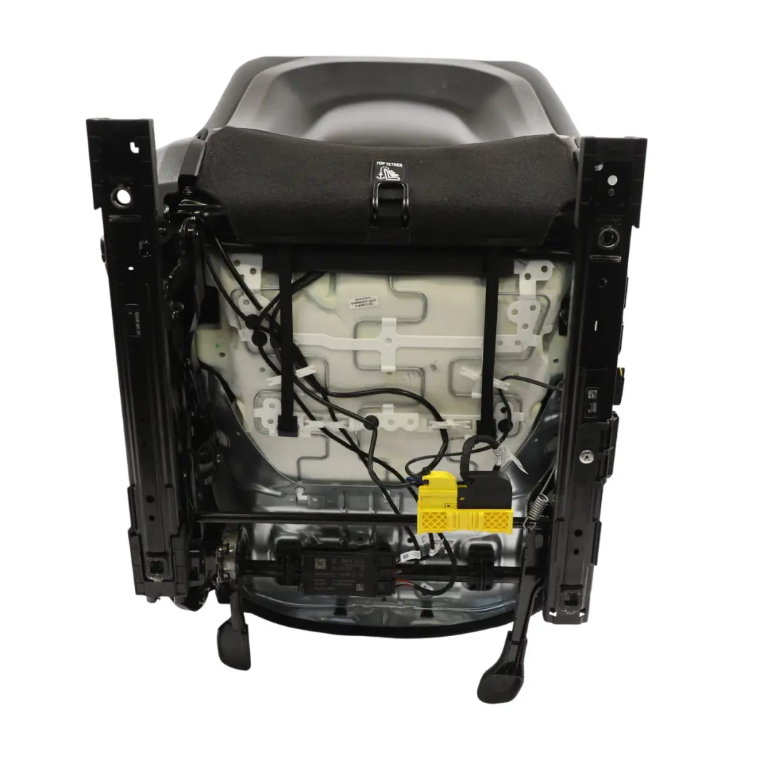BMW F74 Sport Seat Heated Front Left N/S Black Imitation Leather Perforated - SKU RHD-5A871B5-1 - Part number 5A871B5