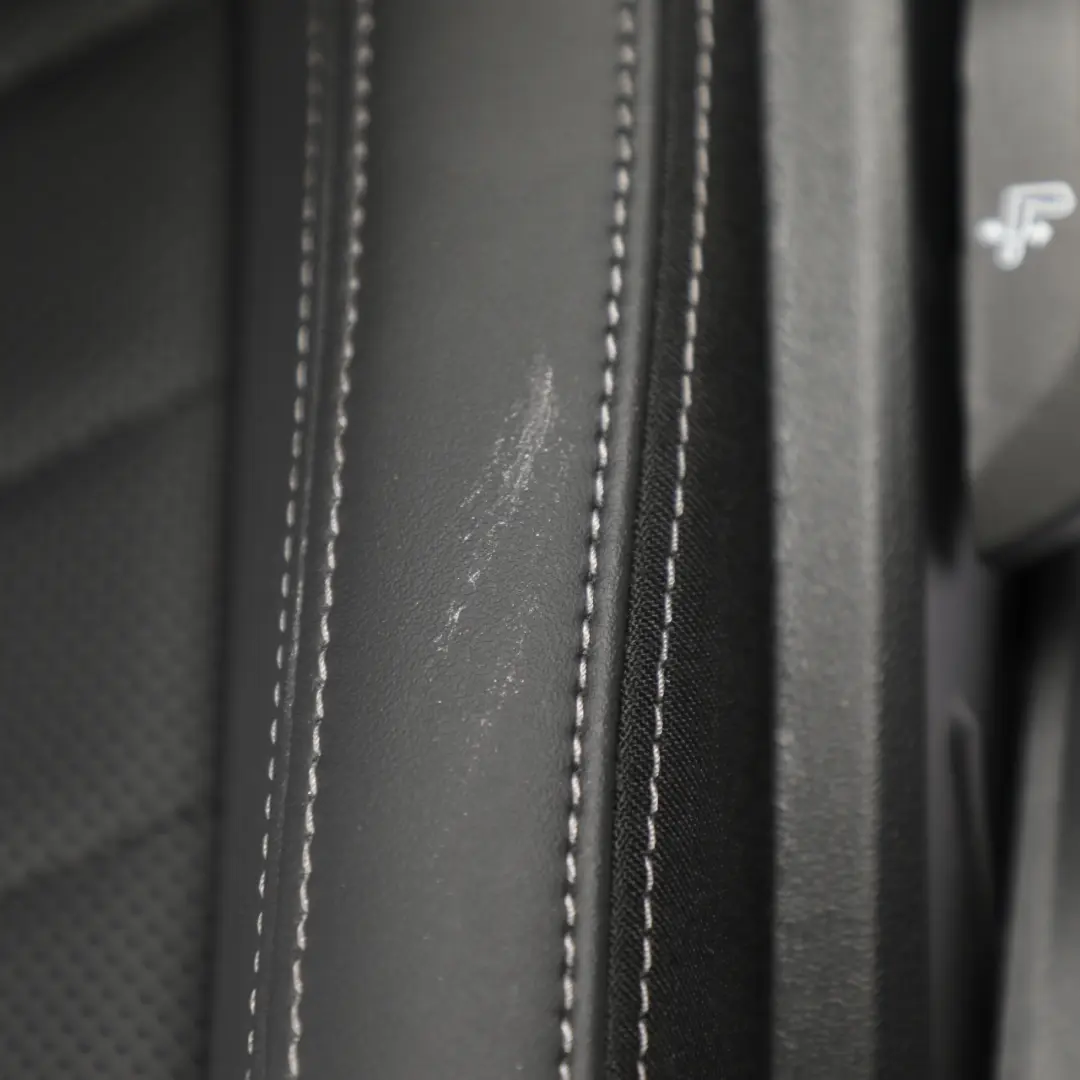 BMW F74 Sport Seat Heated Front Left N/S Black Imitation Leather Perforated - SKU RHD-5A871B5-1 - Part number 5A871B5