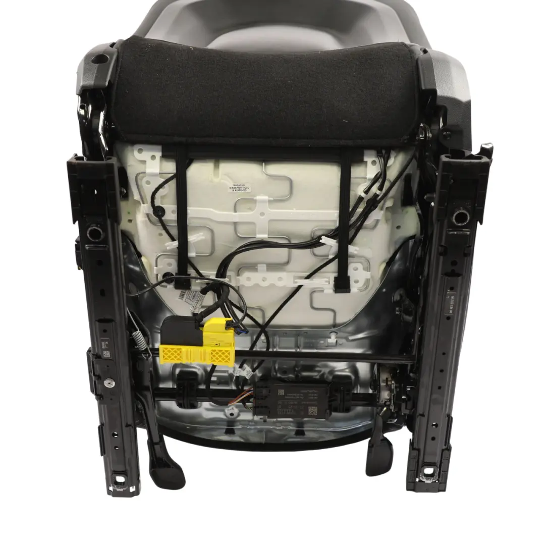 BMW F74 Sport Seat Heated Front Right O/S Black Imitation Leather Perforated - SKU RHD-5A87273-1 - Part number 5A87273