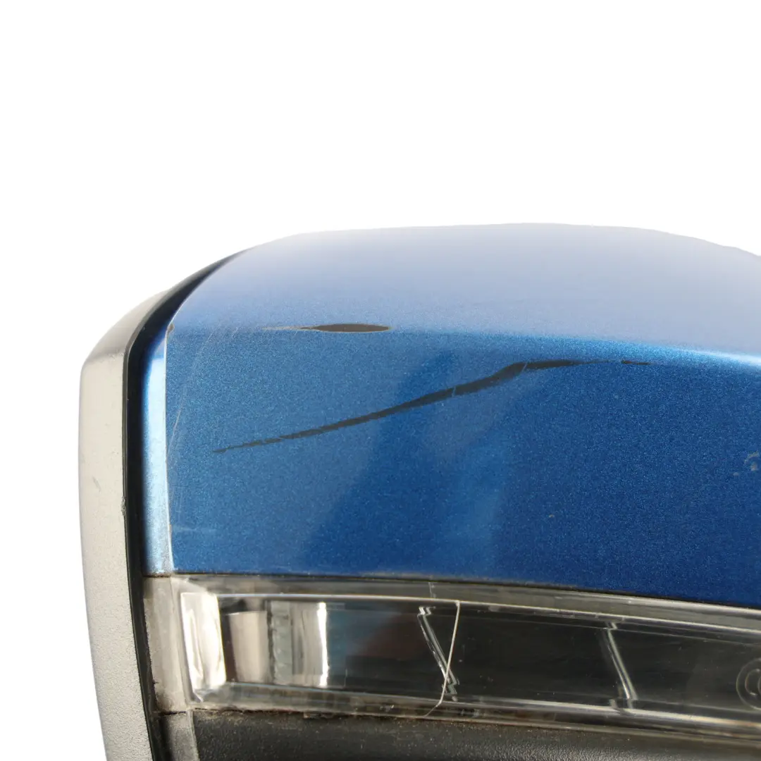 Skoda Octavia 5E Wing Mirror Side View Right O/S Race Blue Metallic - F5W - SKU RHD-5E2857508P-RAB - Part number 5E2857508P