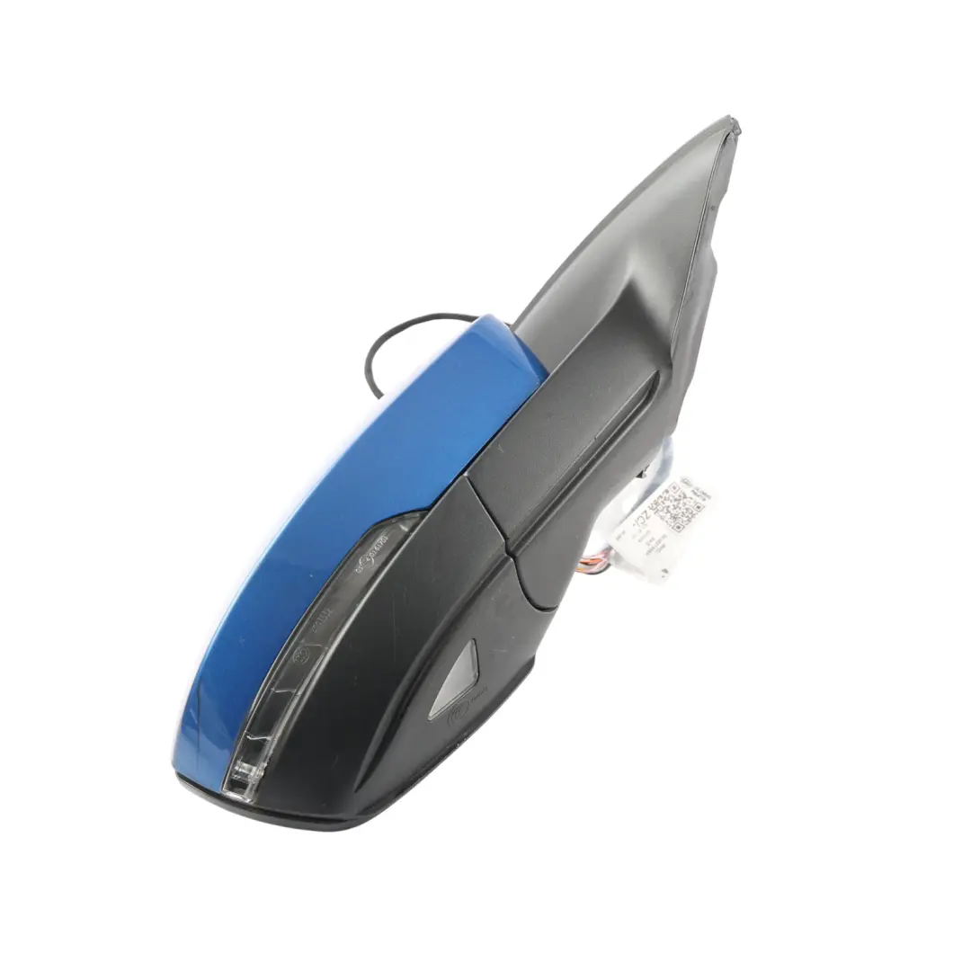 Wing Mirror Side View Right O/S Race Blue Metallic - F5W to Skoda Octavia 5E with Part number 5E2857508P Skoda Octavia 5E Wing Mirror Side View Right O/S Race Blue Metallic - F5W - SKU RHD-5E2857508P-RAB - Part number 5E2857508P
