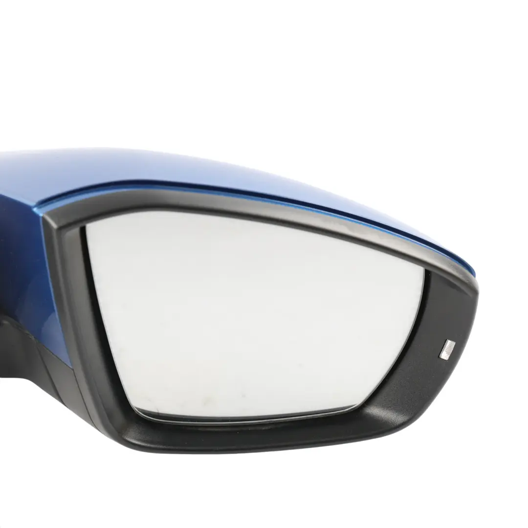 Wing Mirror Side View Right O/S Race Blue Metallic - F5W to Skoda Octavia 5E with Part number 5E2857508P Skoda Octavia 5E Wing Mirror Side View Right O/S Race Blue Metallic - F5W - SKU RHD-5E2857508P-RAB - Part number 5E2857508P