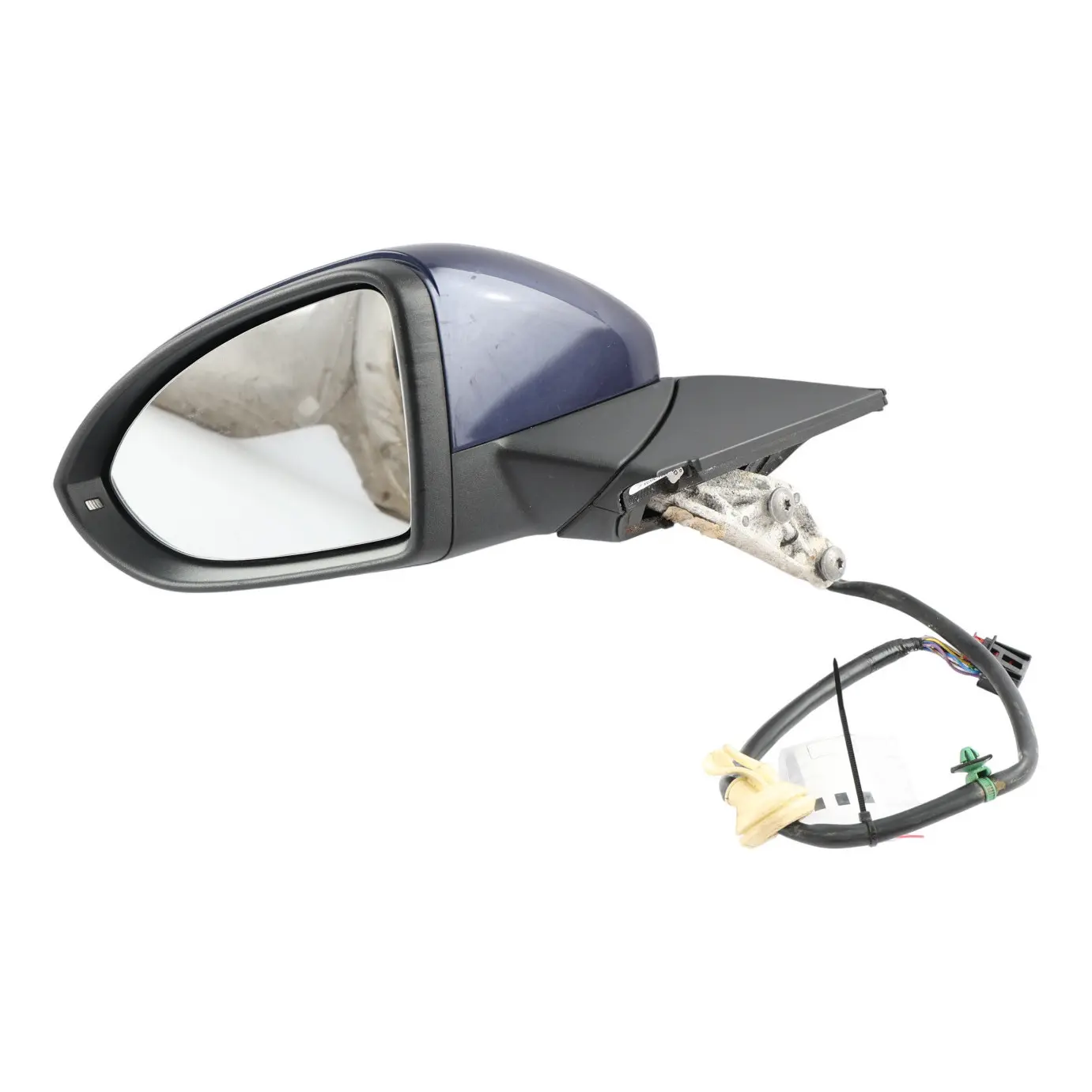 Volkswagen Golf Mk7 Door Wing Mirror Left N/S Atlantic Blue - C5B 5G2857507DN