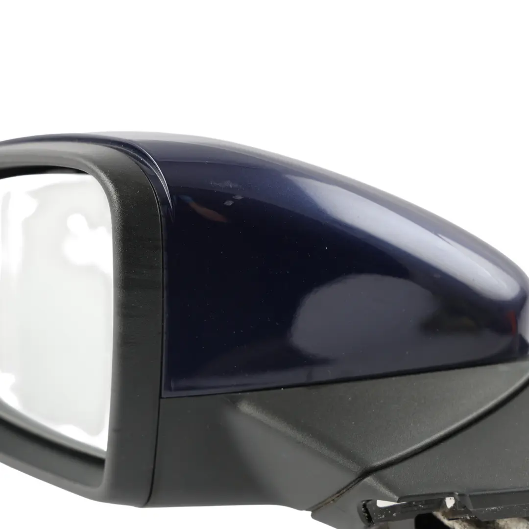 Volkswagen Golf Mk7 Door Wing Mirror Left N/S Atlantic Blue - C5B - SKU RHD-5G2857507DN-ATLB - Part number 5G2857507DN
