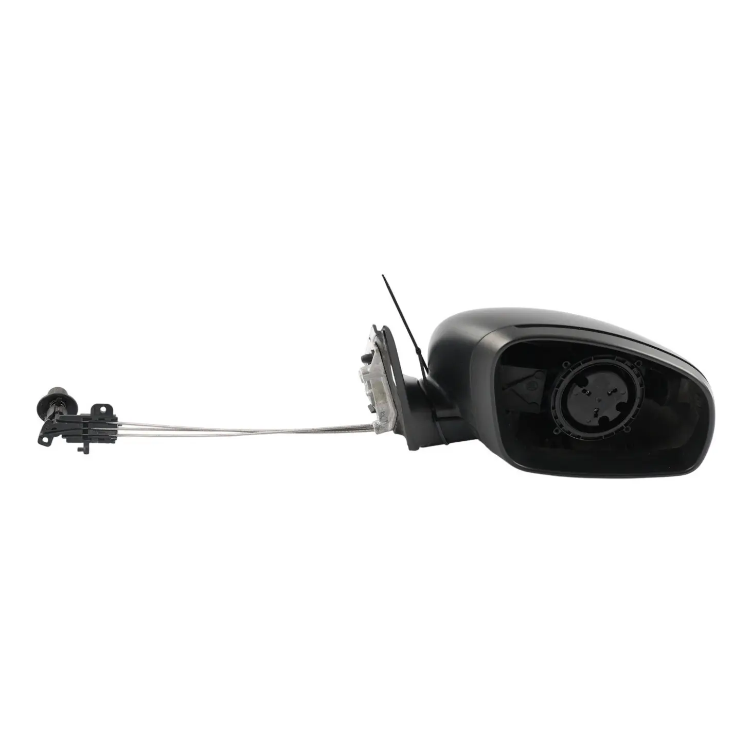 Skoda Fabia 5J 5 Door Wing Mirror Manual Right O/S Outside Black 5J2857508D