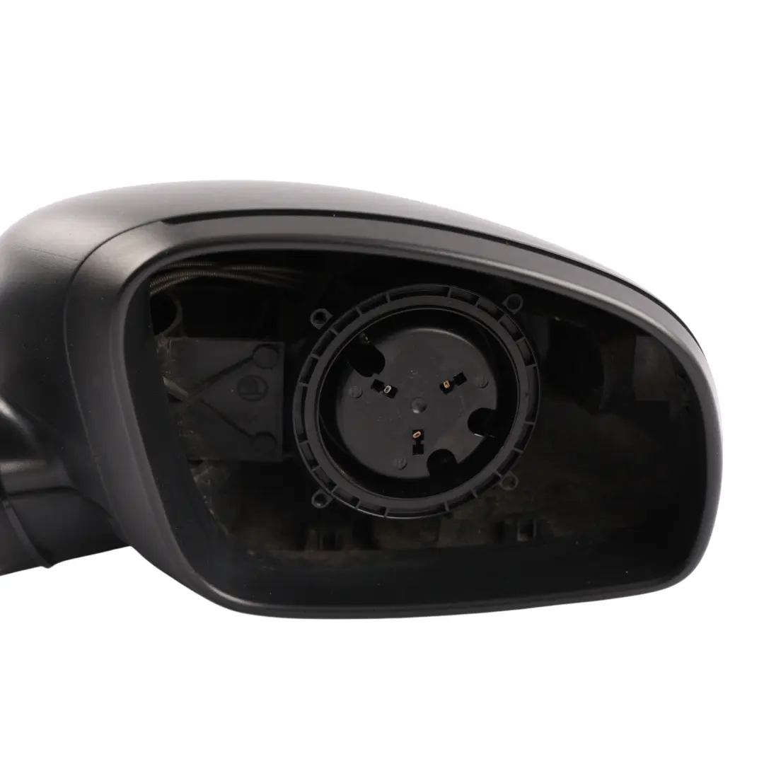 Skoda Fabia 5J 5 Door Wing Mirror Manual Right O/S Outside Black - SKU RHD-5J2857508D-1 - Part number 5J2857508D