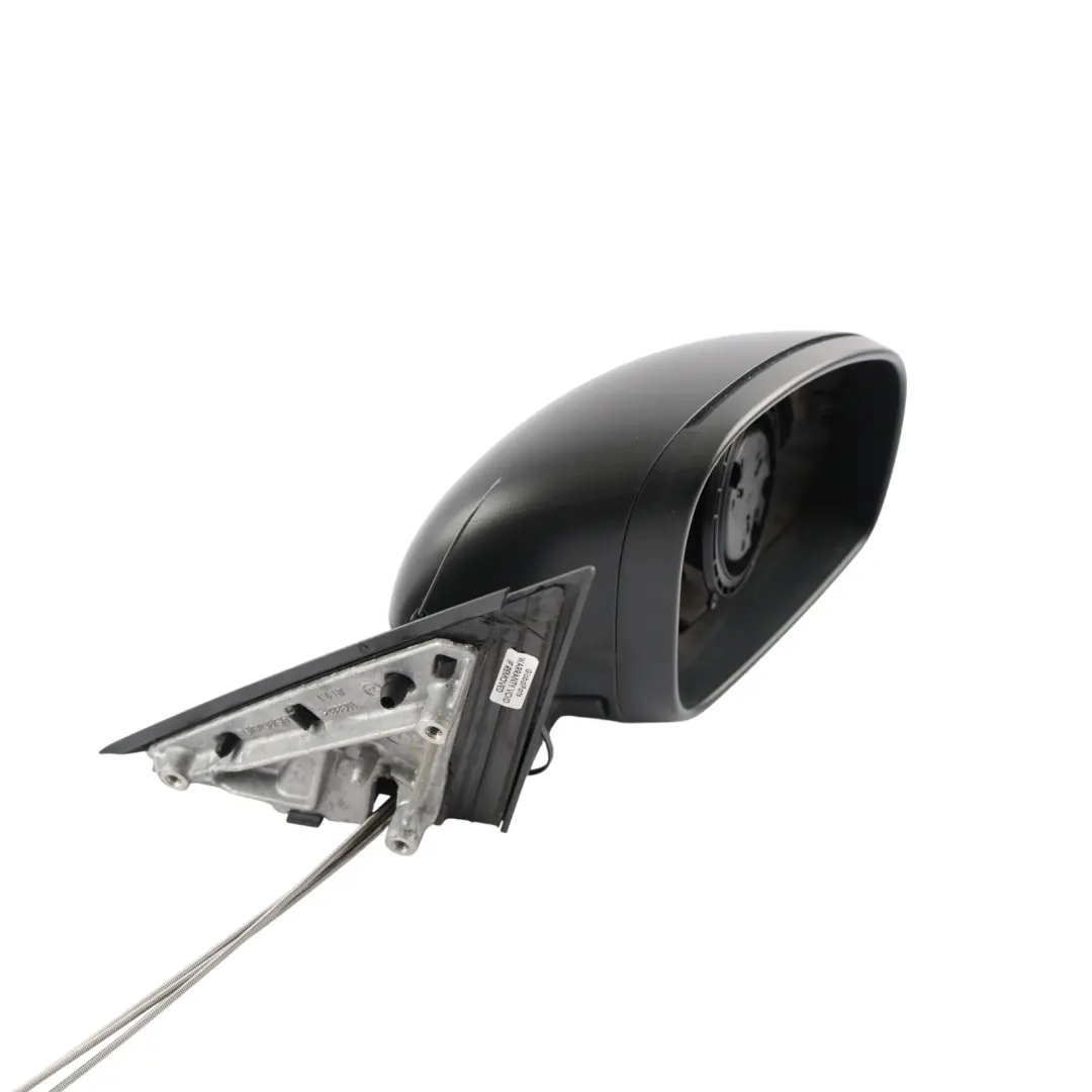 Skoda Fabia 5J 5 Door Wing Mirror Manual Right O/S Outside Black - SKU RHD-5J2857508D-1 - Part number 5J2857508D