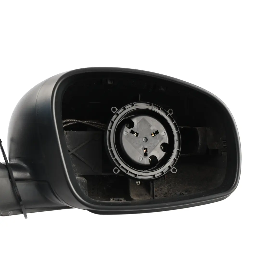 Skoda Fabia 5J 5 Door Wing Mirror Manual Right O/S Outside Black - SKU RHD-5J2857508D-1 - Part number 5J2857508D