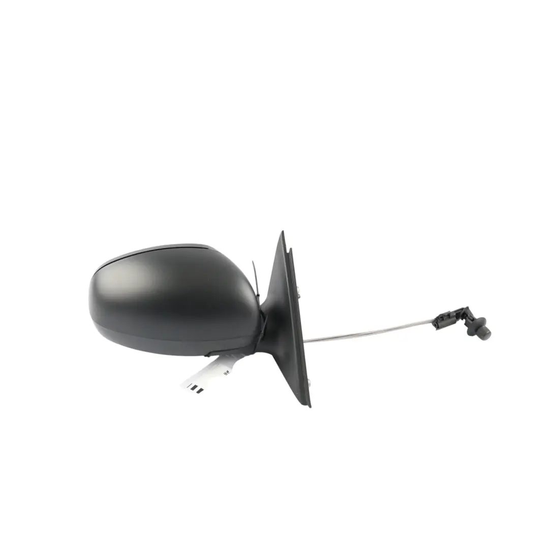 Skoda Fabia 5J 5 Door Wing Mirror Manual Right O/S Outside Black - SKU RHD-5J2857508D-1 - Part number 5J2857508D