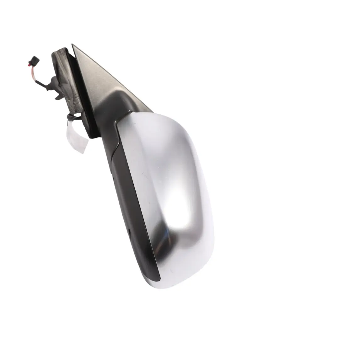 Volkswagen Golf Mk6 Door Wing Mirror Heated Electric Left N/S Aluminium - SKU RHD-5K0857507AD-ALU1 - Part number 5K0857507AD