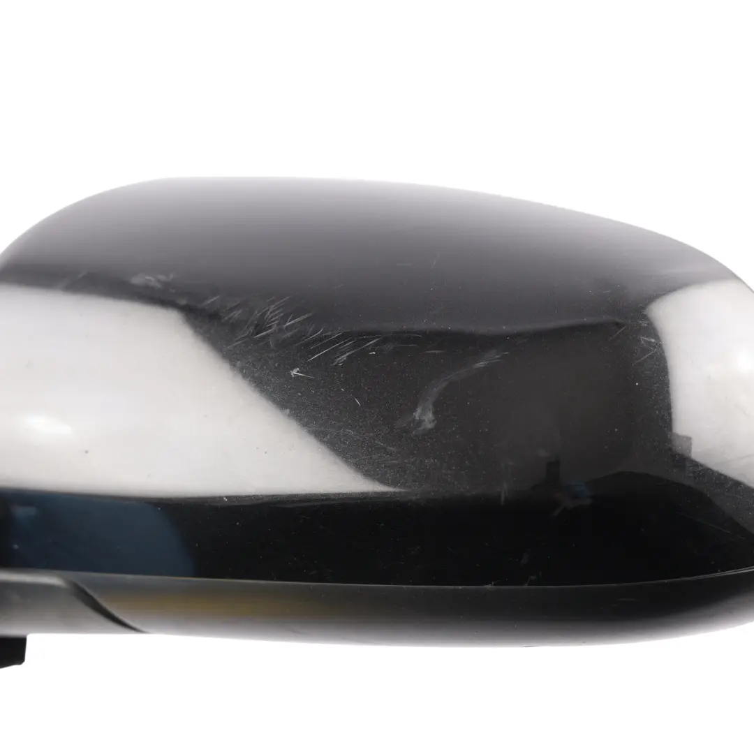 Door Wing Mirror Electric Left N/S Satin Black Cover to Audi A3 S3 8P with Part number 8P2858531G Audi A3 S3 8P Door Wing Mirror Electric Left N/S Satin Black Cover - SKU RHD-8P2858531G-BLK - Part number 8P2858531G