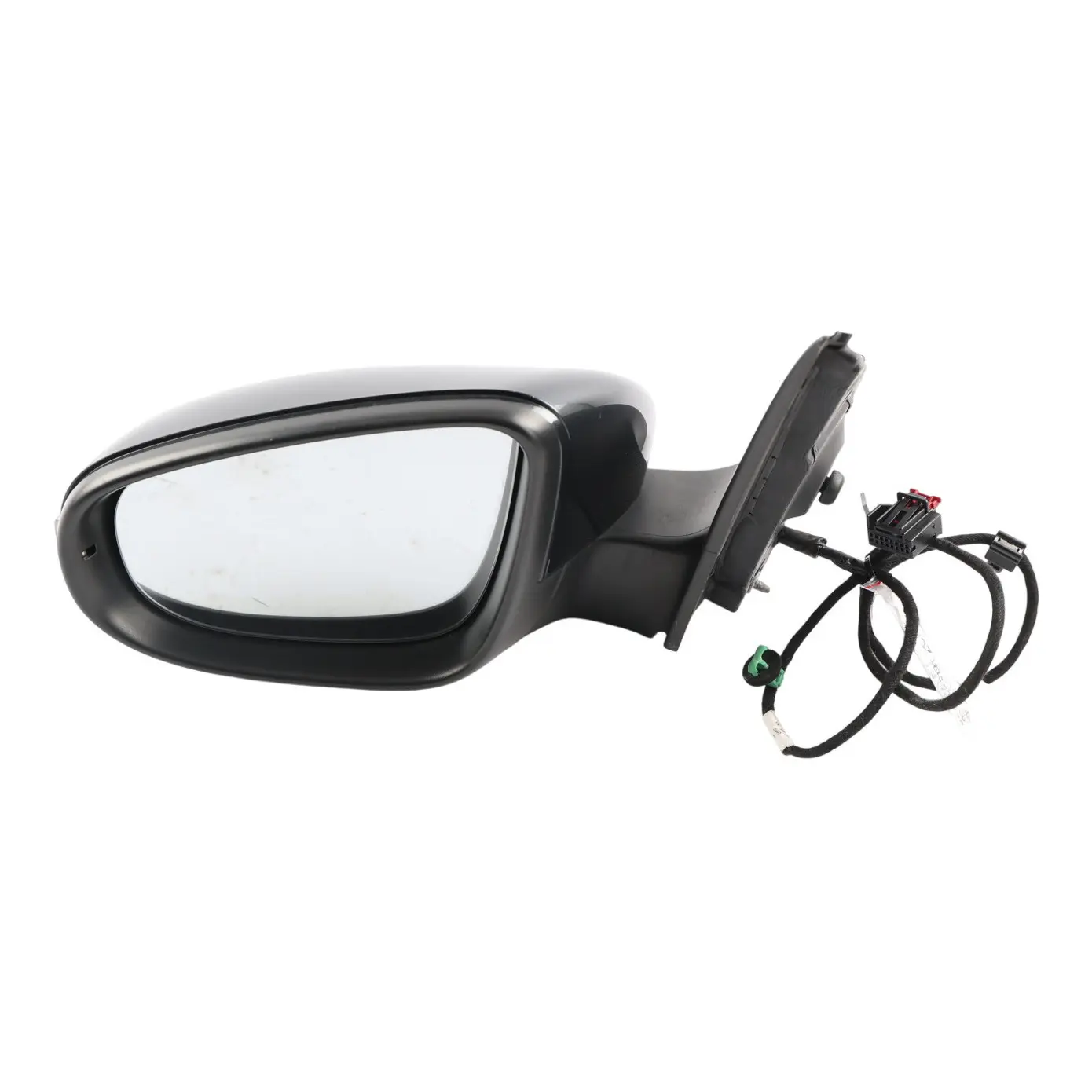 Volkswagen Golf 6 Wing Mirror Door Left N/S Electric Carbon Steel Grey A9W