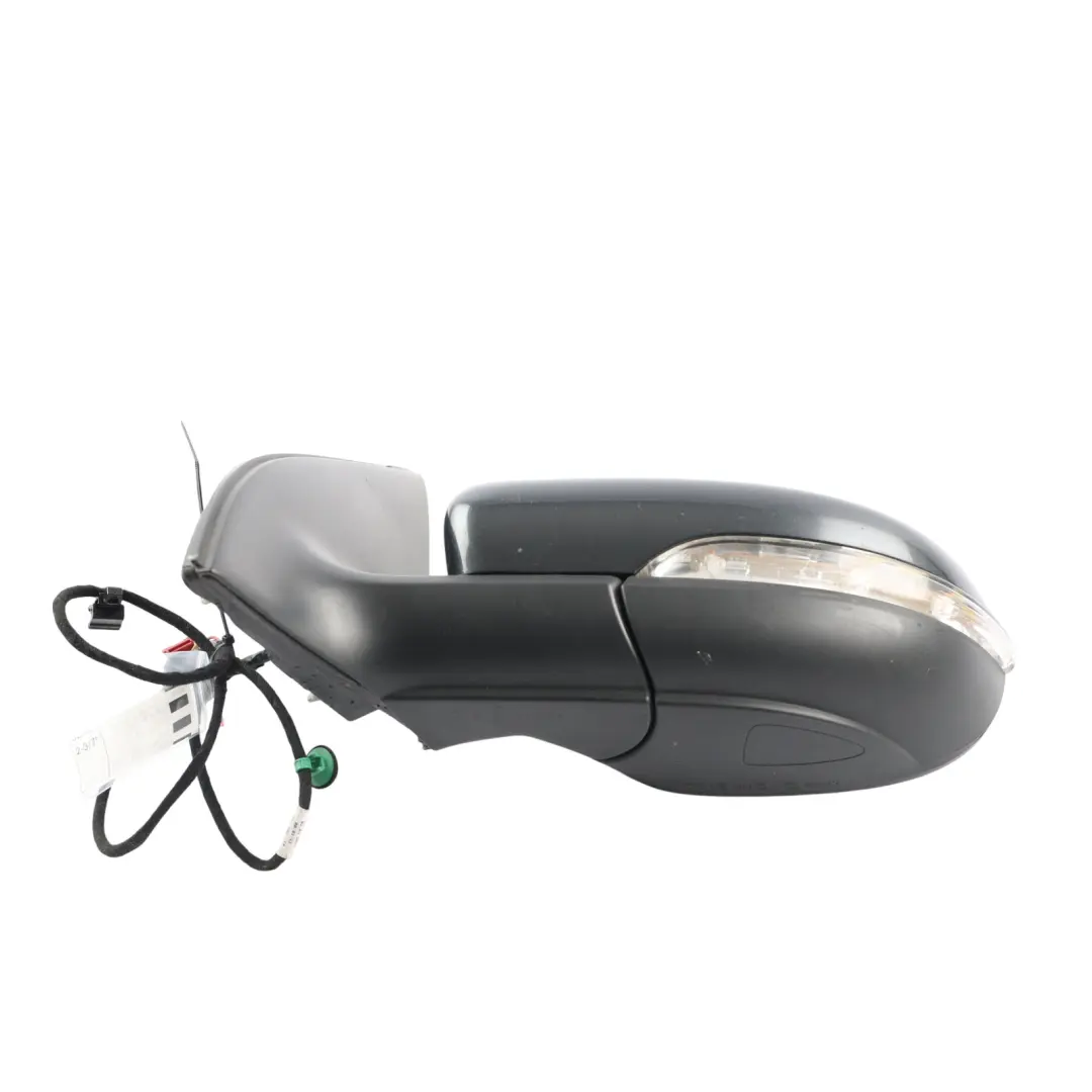 Volkswagen Golf 6 Wing Mirror Door Left N/S Electric Carbon Steel Grey A9W - SKU RHD-5K0857507AD-CSG - Part number 5K0857507AD
