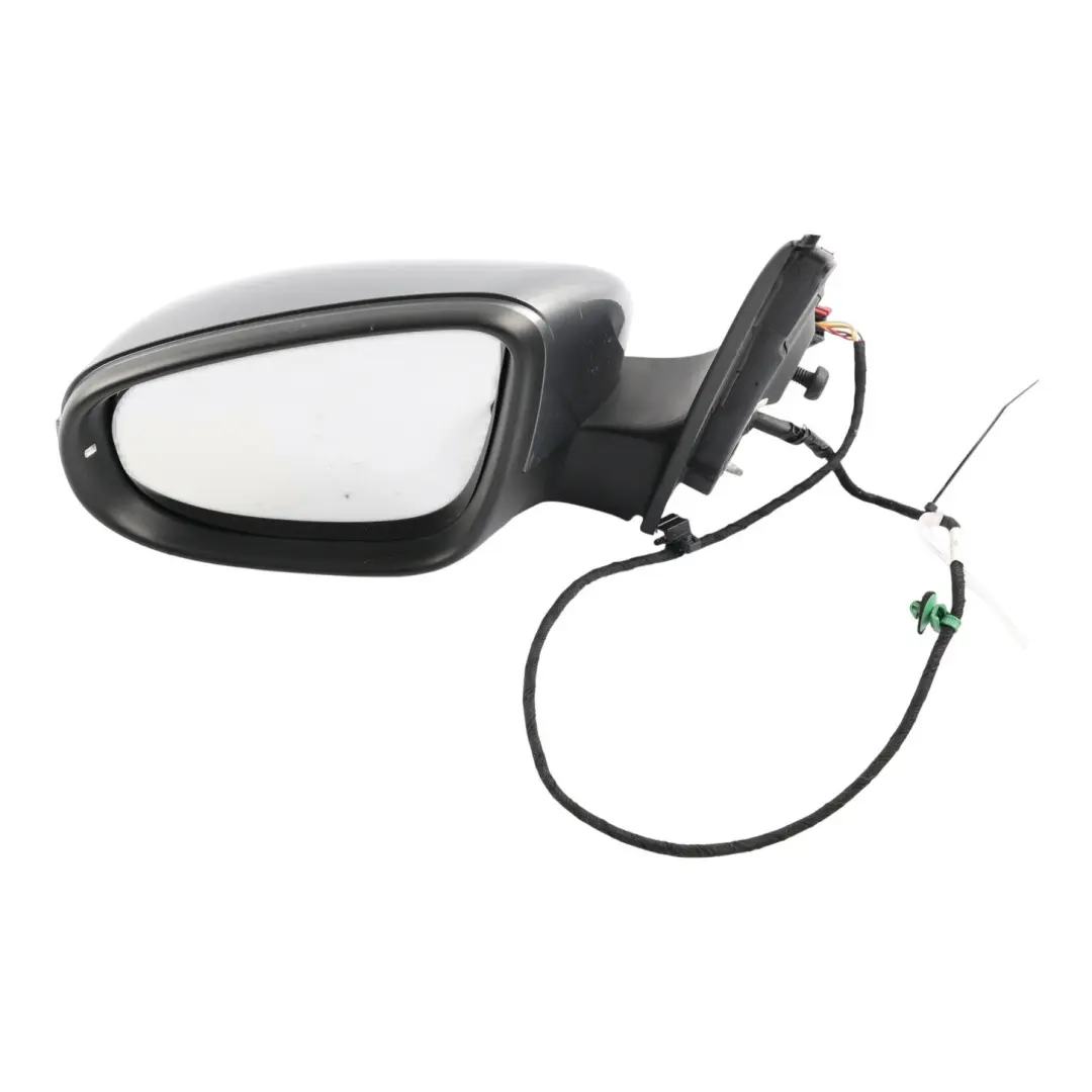 Volkswagen Golf Mk6 Wing Mirror Door Left N/S Electric United Grey - SKU RHD-5K0857507AD-UGR1 - Part number 5K0857507AD