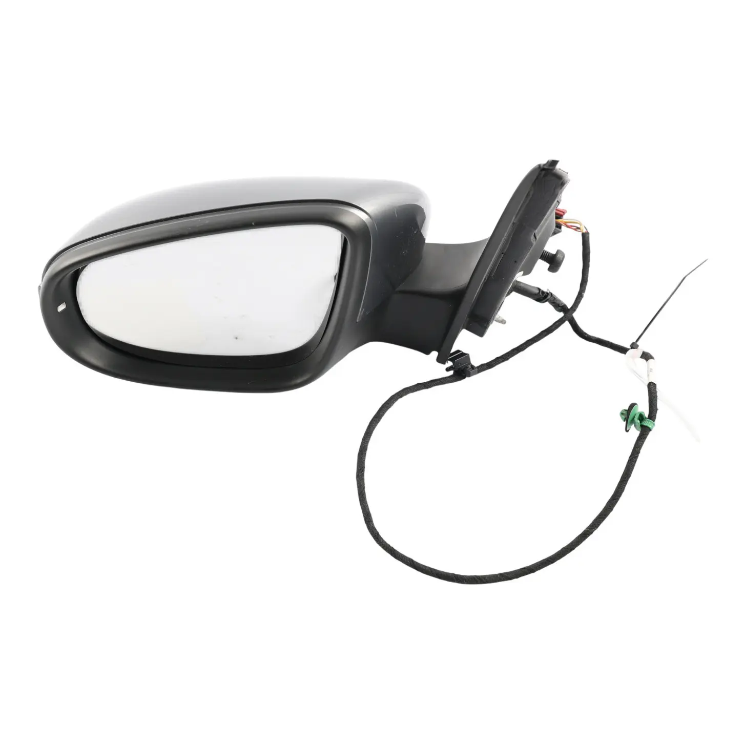 Volkswagen Golf Mk6 Wing Mirror Door Left N/S Electric United Grey 5K0857507AD